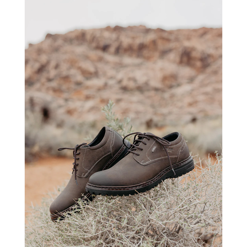 Side view of Josef Seibel Erroll 50 Waterproof Tie Shoe for men.