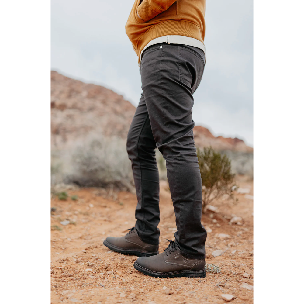 Model view of Josef Seibel Erroll 50 Waterproof Tie Shoe for men.