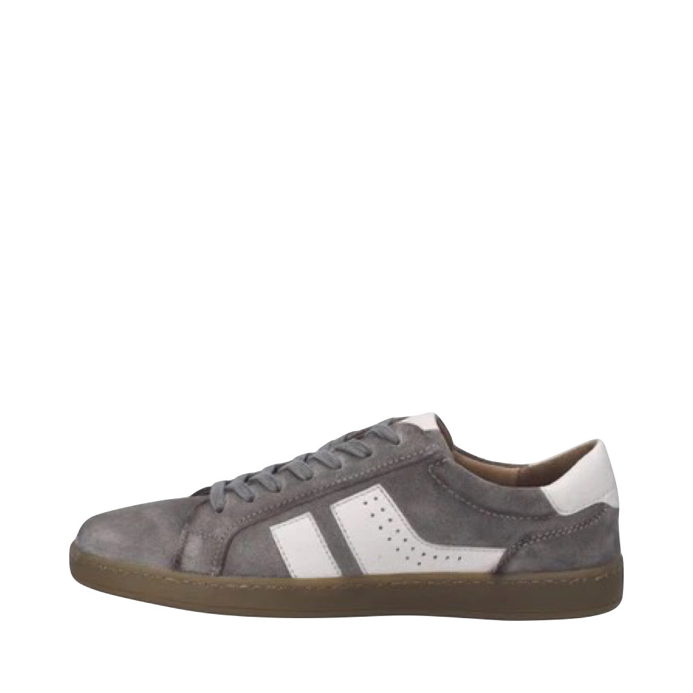 Side (left) view of Josef Seibel Lio 07 Suede Sneaker for men.