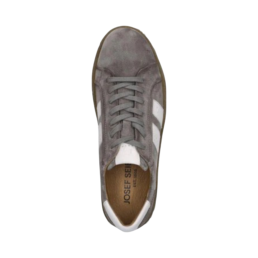 Top-down view of Josef Seibel Lio 07 Suede Sneaker for men.