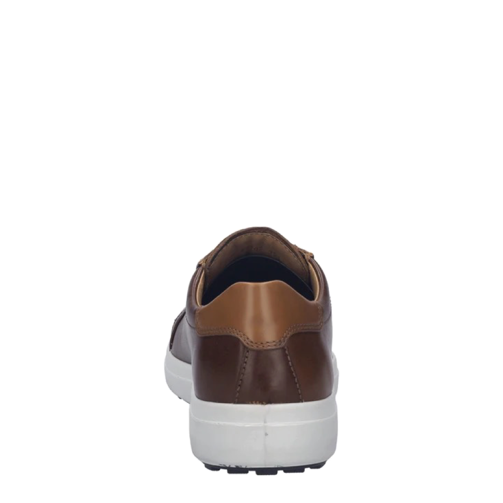 Back view of Josef Seibel Maddox 05 Leather Lace Sneaker for men.