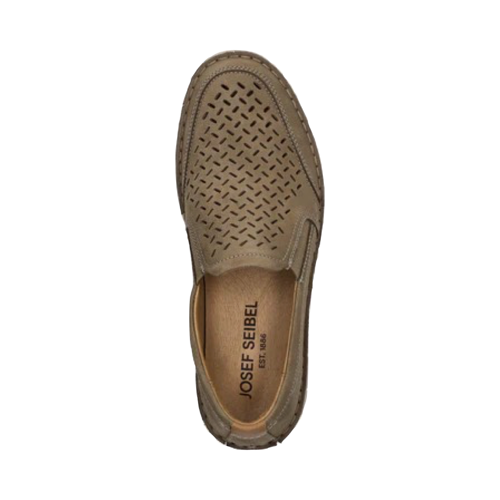 Top-down view of Josef Seibel Ruben 27 Leather Slip On for men.