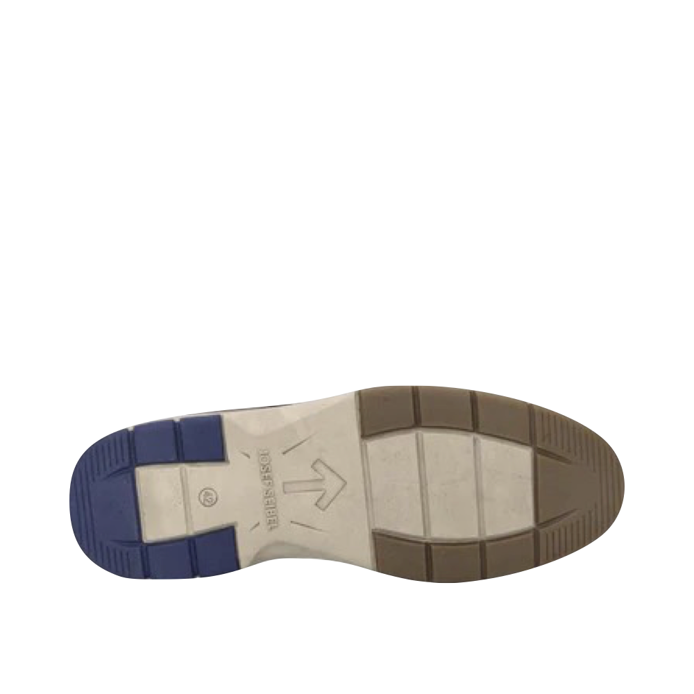 Bottom view of Josef Seibel Stuart 02 Perfed Leather Lace Shoe for men.