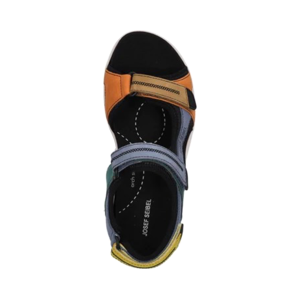 Top-down view of Josef Seibel Estelle 02 Sport Sandal for women.