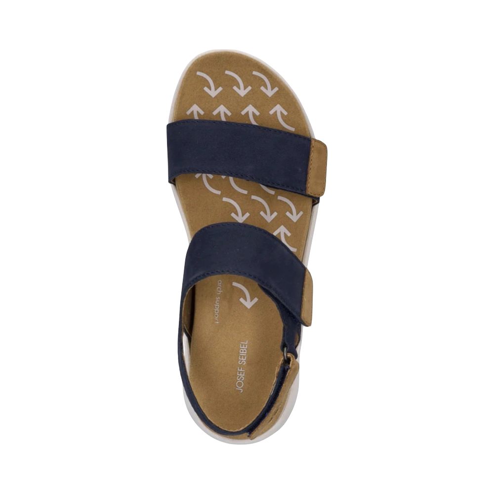 Top-down view of Josef Seibel Estelle 04 Sandal for women.