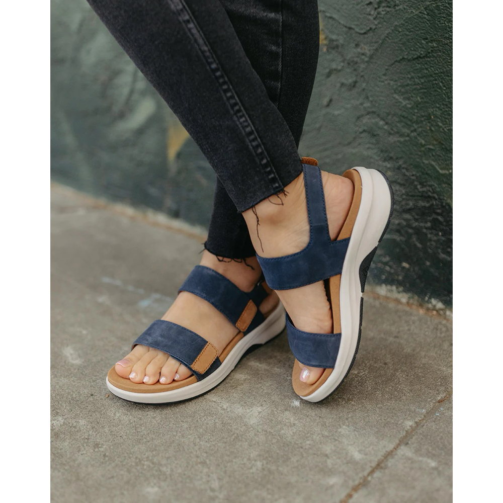 Model view of Josef Seibel Estelle 04 Sandal for women.