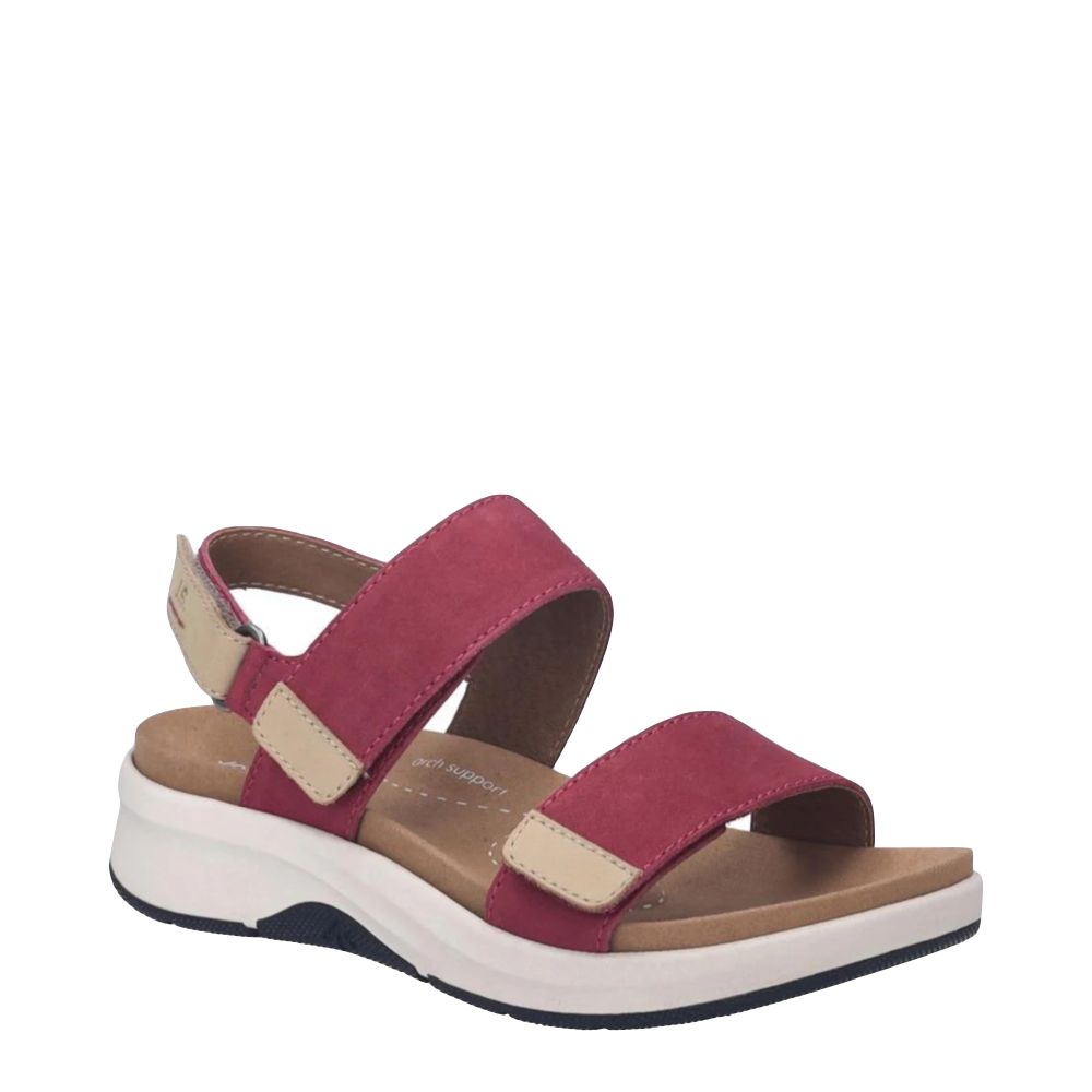 Toe view of Josef Seibel Estelle 04 Strap Standal for women.