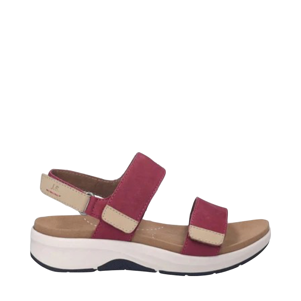 Side (right) view of Josef Seibel Estelle 04 Strap Standal for women.