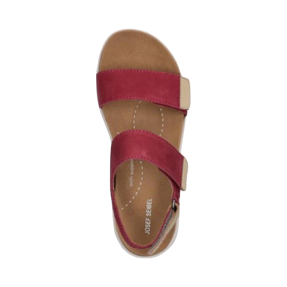 Top-down view of Josef Seibel Estelle 04 Strap Standal for women.