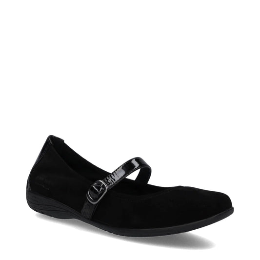 Toe view of Josef Seibel Fenja 37 Suede Mary Jane for women.