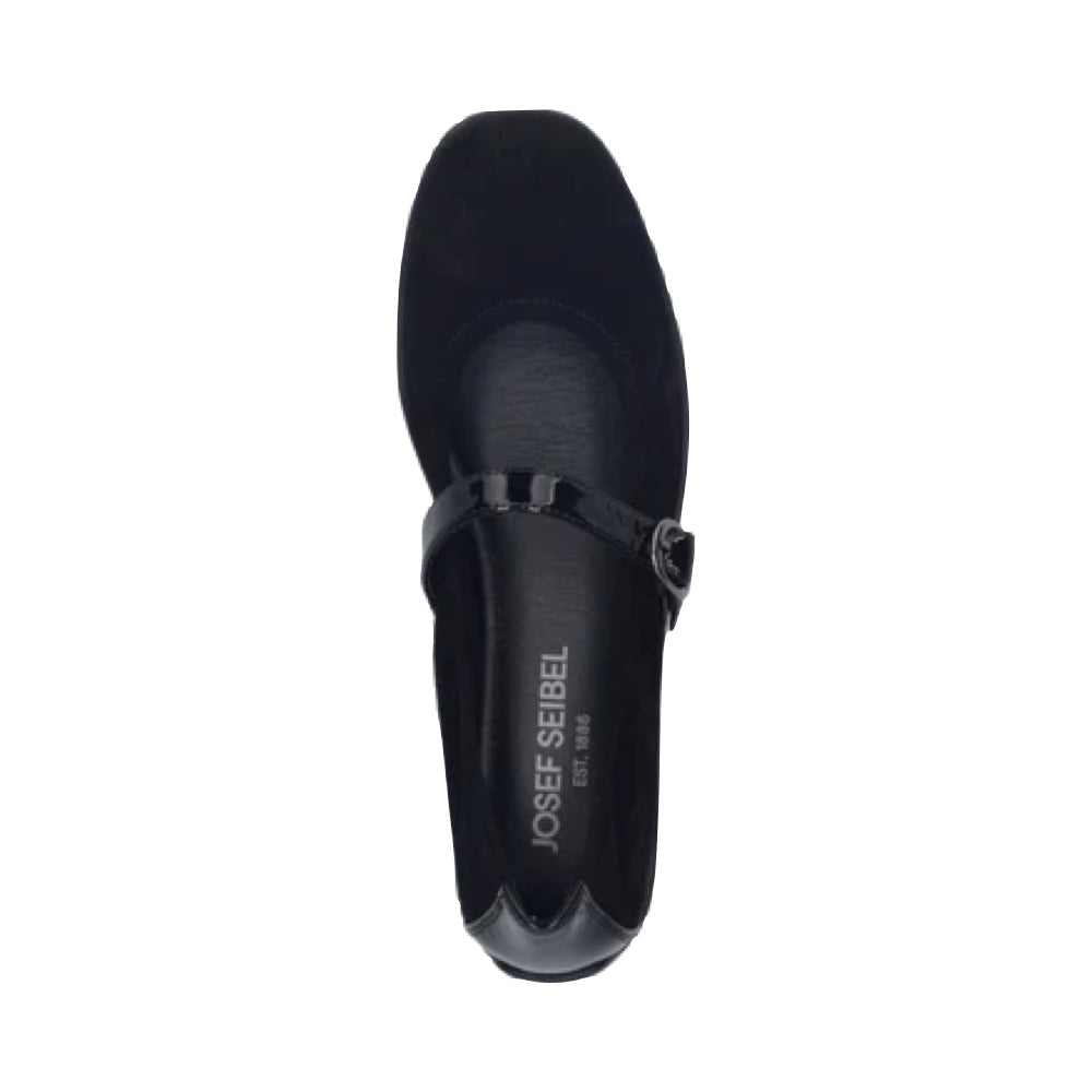 Top-down view of Josef Seibel Fenja 37 Suede Mary Jane for women.