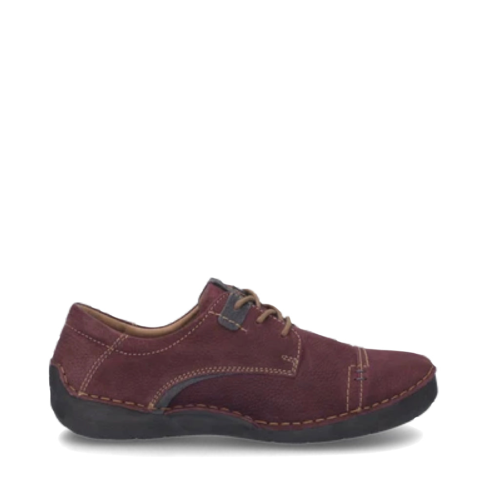 Side (right) view of Josef Seibel Fergey 41 Tie Shoe for women.