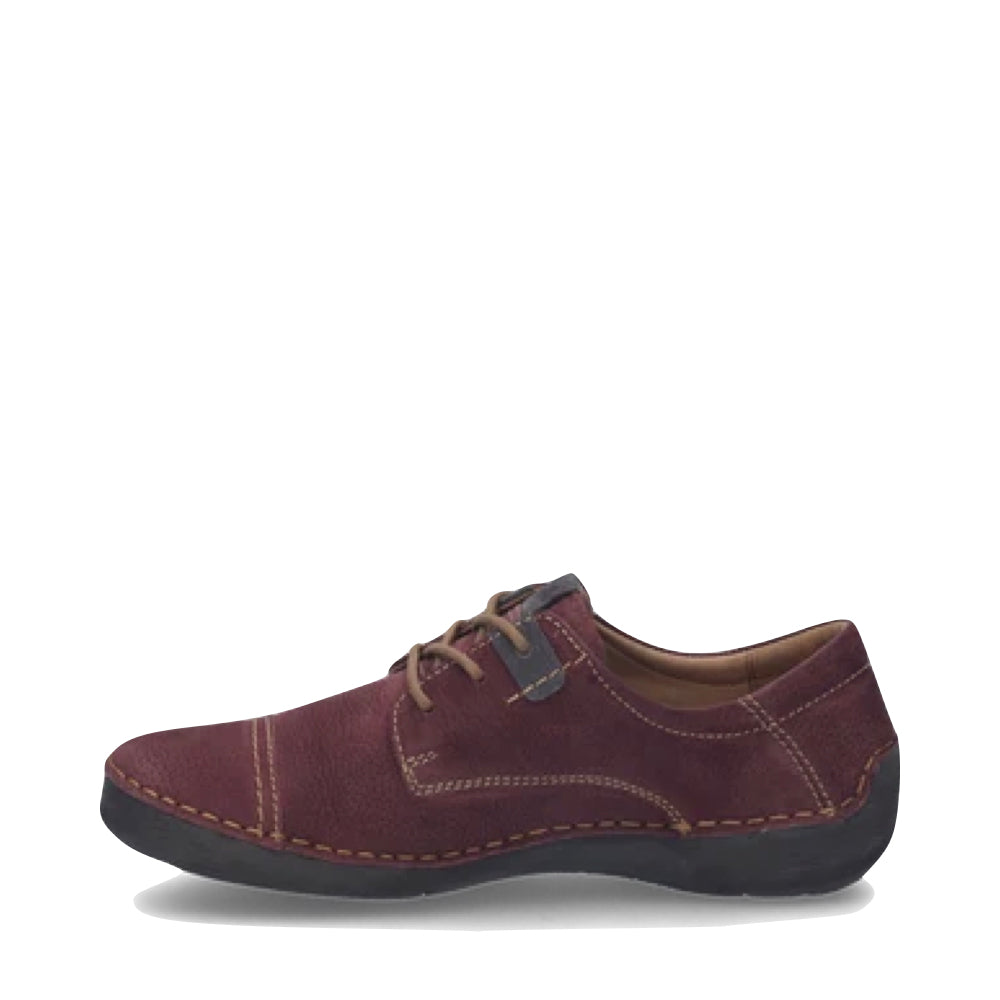 Side (left) view of Josef Seibel Fergey 41 Tie Shoe for women.