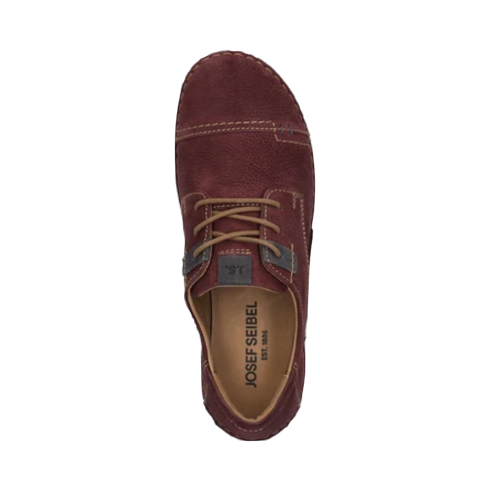Top-down view of Josef Seibel Fergey 41 Tie Shoe for women.