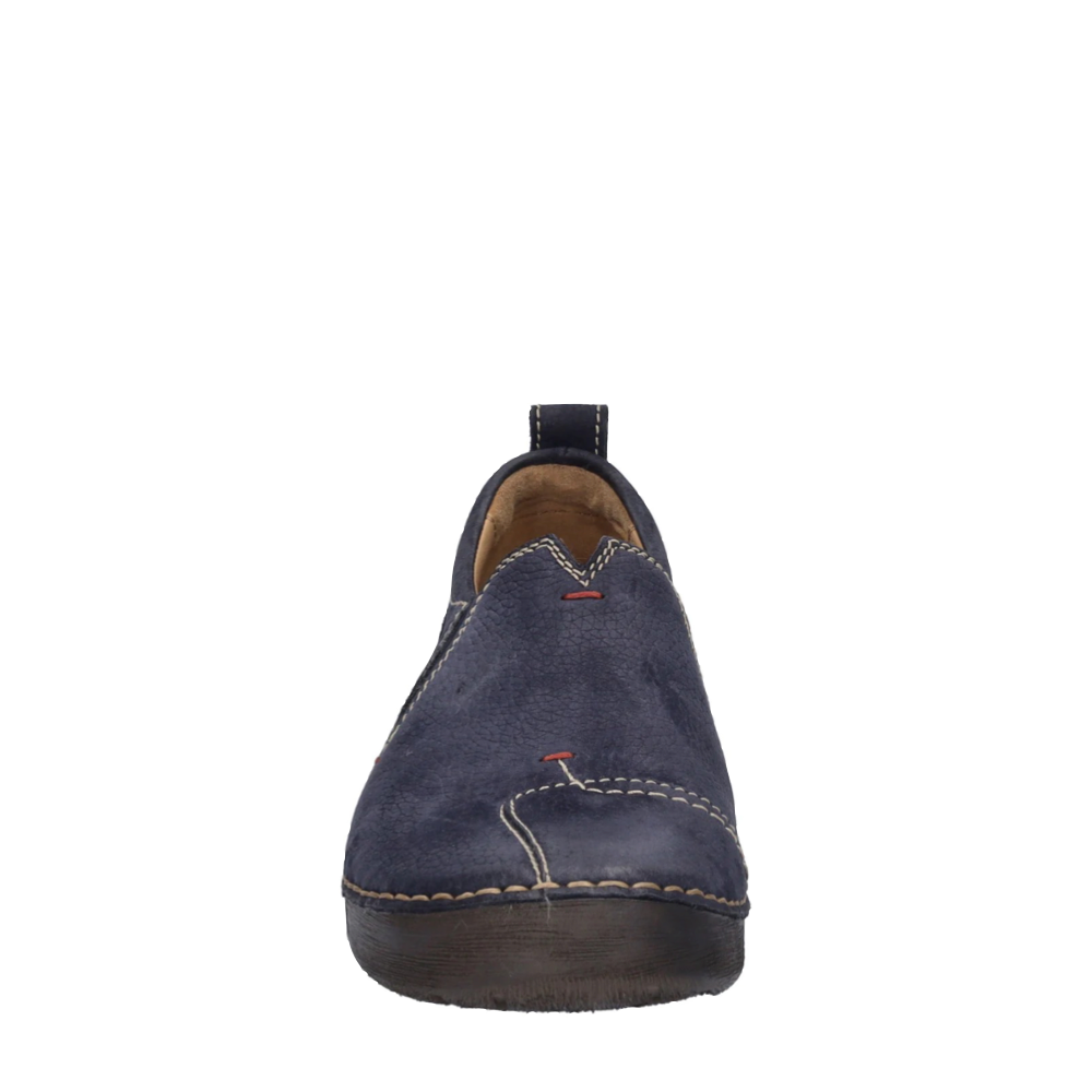 Front view of Josef Seibel Fergey 49 Nubuck Slip On for women.