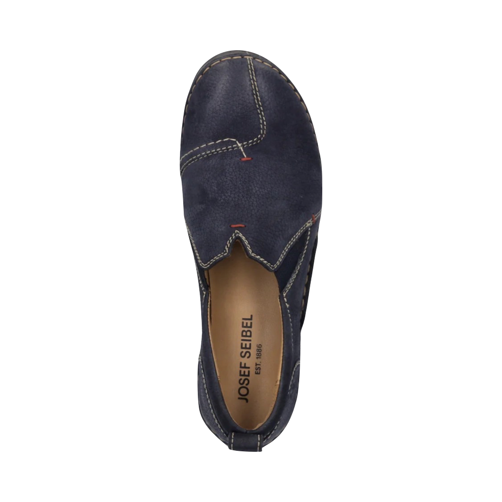 Top-down view of Josef Seibel Fergey 49 Nubuck Slip On for women.