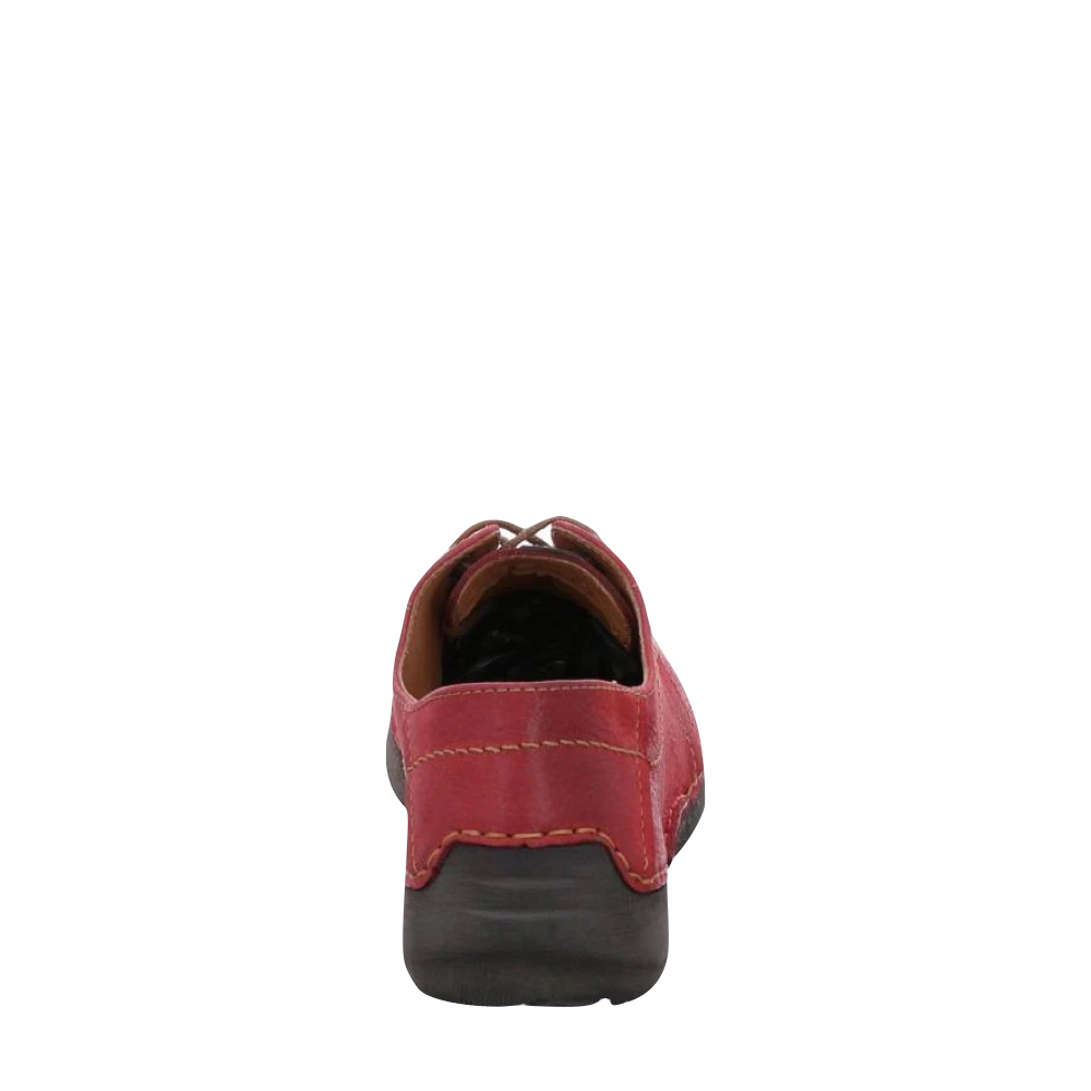 Back view of Josef Seibel Fergey Nubuck Leather Lace for women.