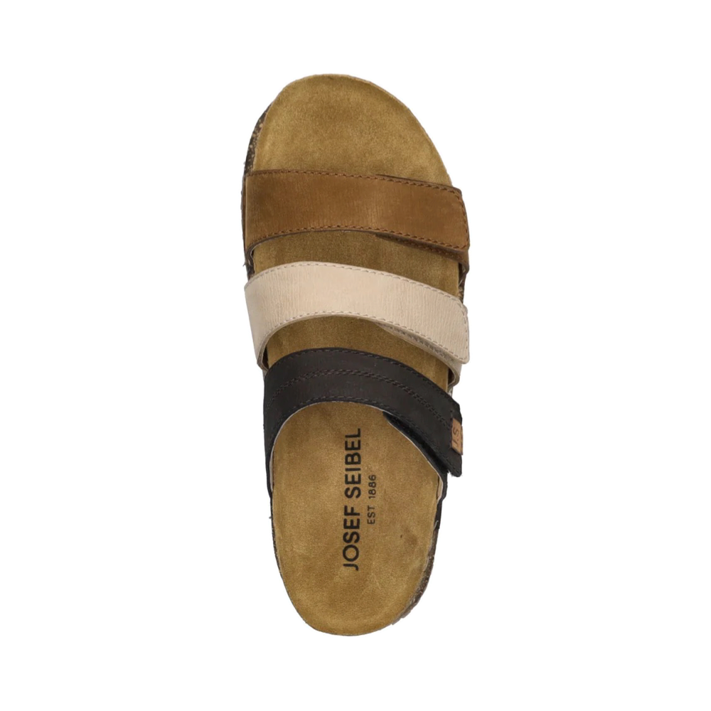 Top-down view of Josef Seibel Hannah 03 Slide Sandal for women.