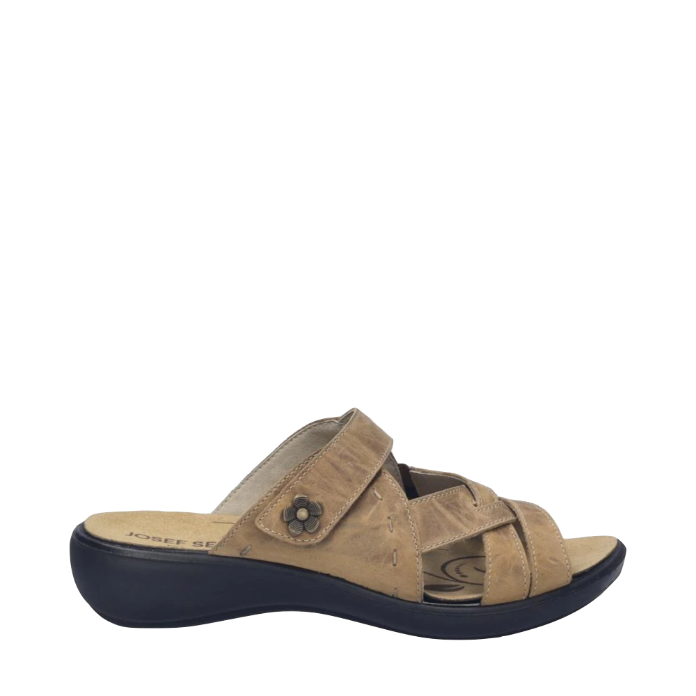 Side (right) view of Josef Seibel Ibiza 99 Slide Sandal for women.
