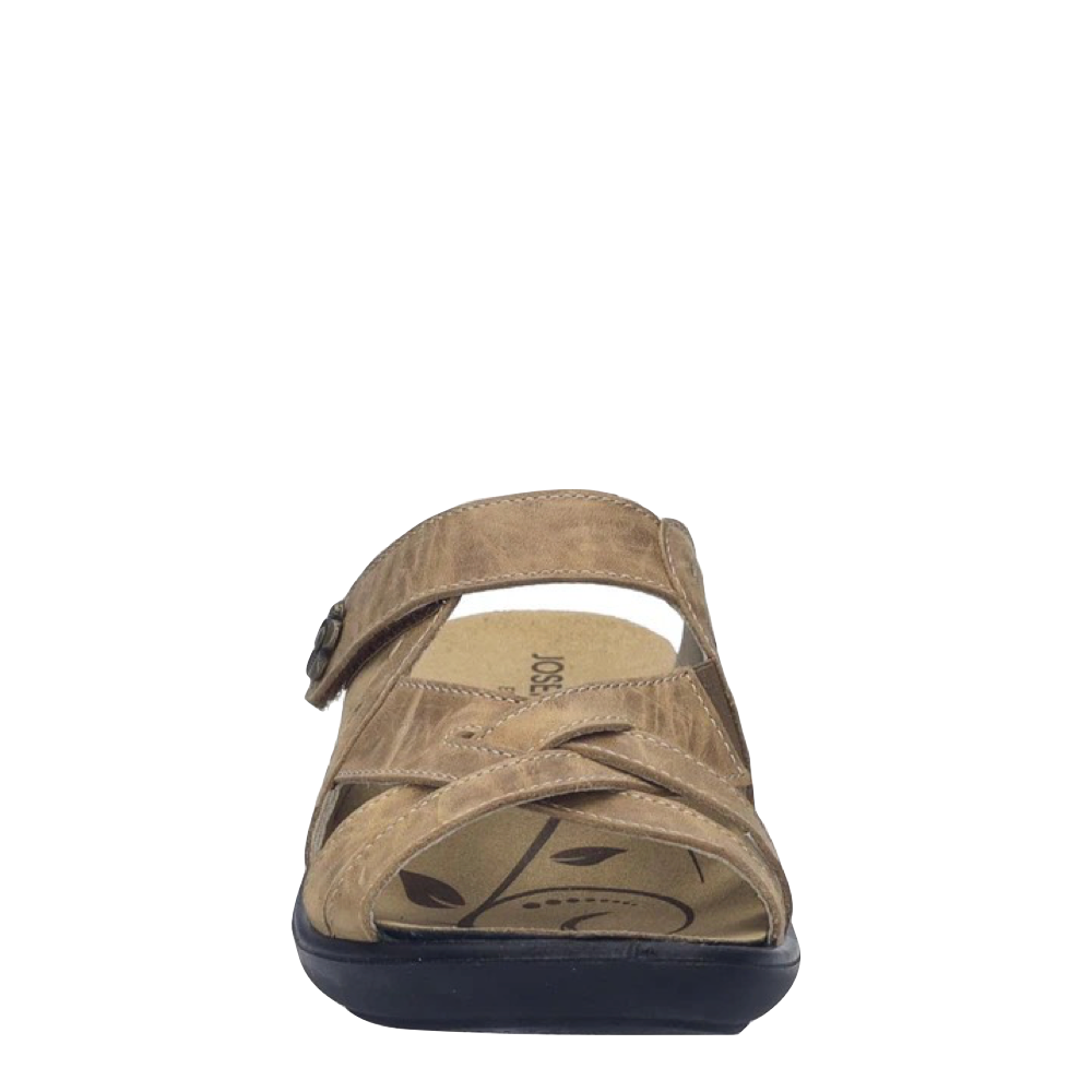 Front view of Josef Seibel Ibiza 99 Slide Sandal for women.
