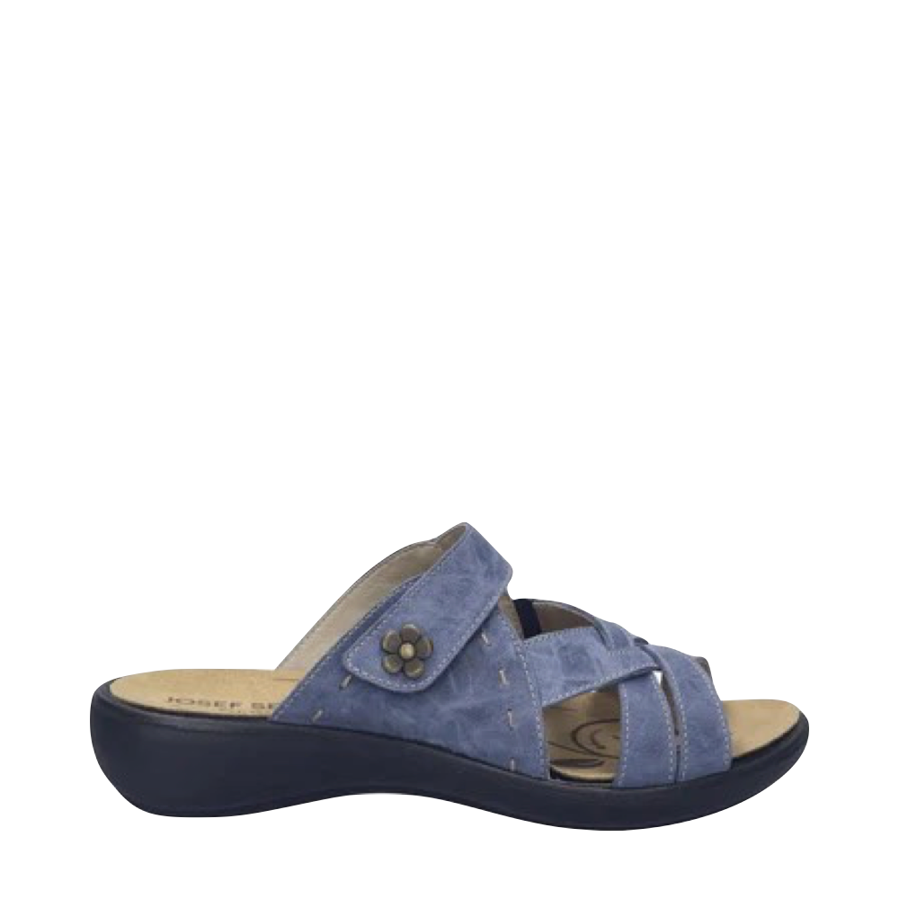 Side (right) view of Josef Seibel Ibiza 99 Slide Sandal for women.