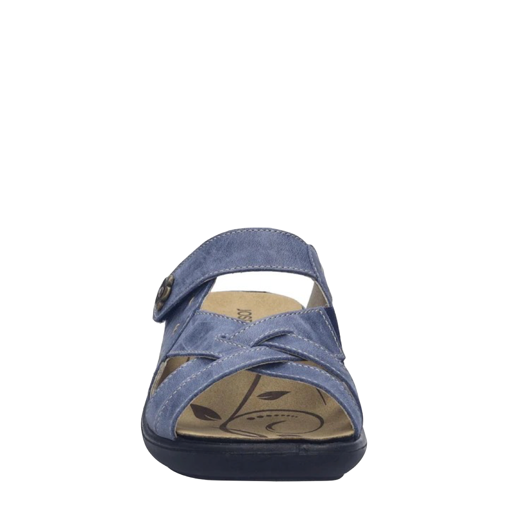 Front view of Josef Seibel Ibiza 99 Slide Sandal for women.