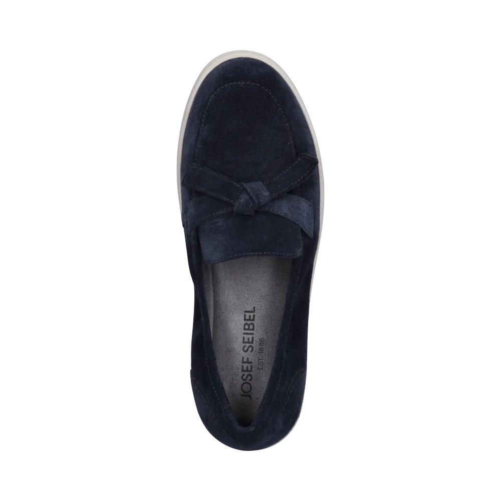 Top-down view of Josef Seibel Jessie 08 Suede Slip On for women.
