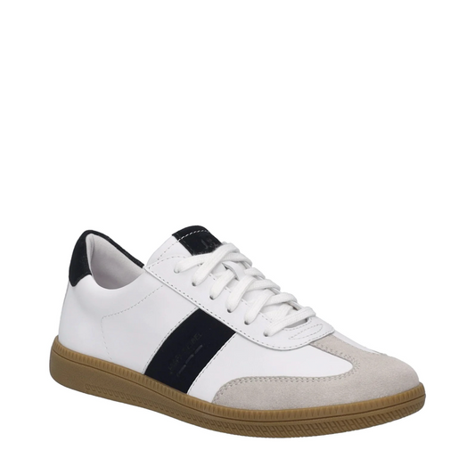 Josef Seibel Women's Joleen 01 Sneaker in White/Black