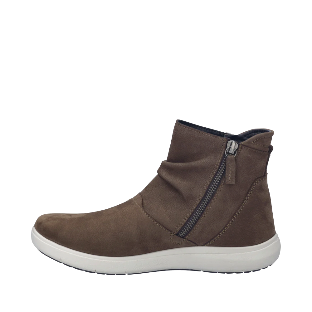 Side (left) view of Josef Seibel Megan 12 Double Side Zip Sneaker Bootie for women.