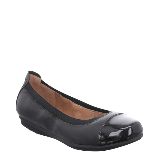 Josef Seibel Women's Pippa 07 Ballet Flat in Black