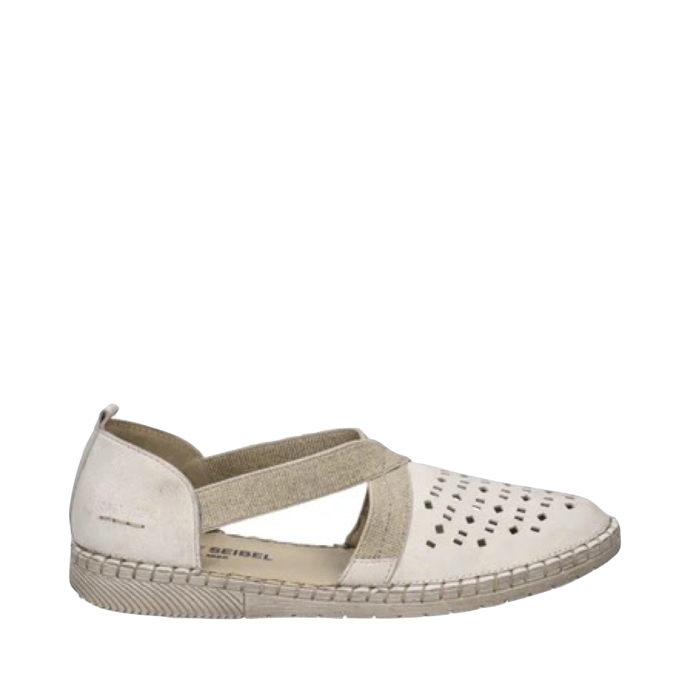 Side (right) view of Josef Seibel Sofie 44 Cross Strap Slip On for women.