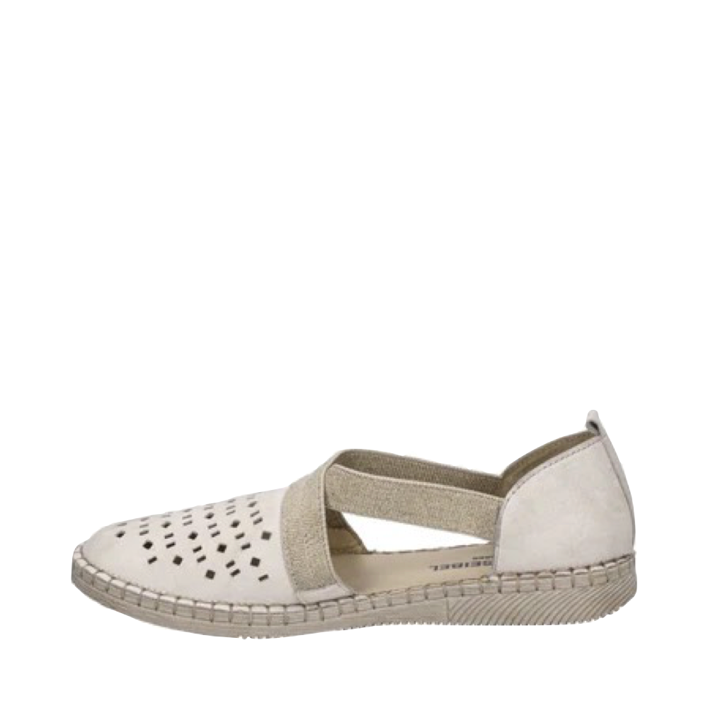Side (left) view of Josef Seibel Sofie 44 Cross Strap Slip On for women.
