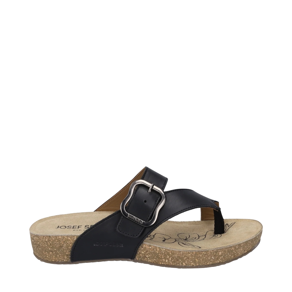 Side (right) view of Josef Seibel Tonga 77 Thong Sandal for women.