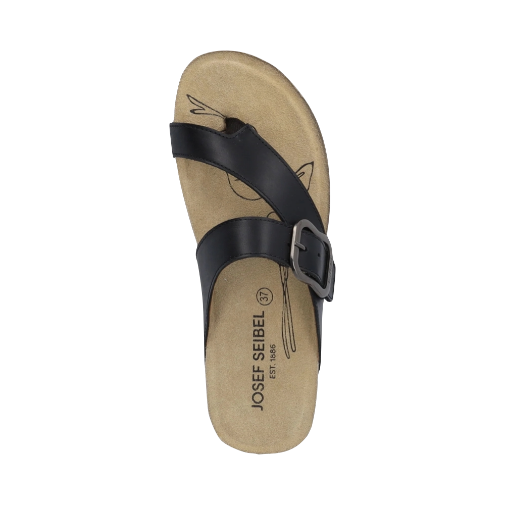 Top-down view of Josef Seibel Tonga 77 Thong Sandal for women.