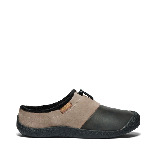 Side (right) view of Keen Howser 3 Leather Slide for men.