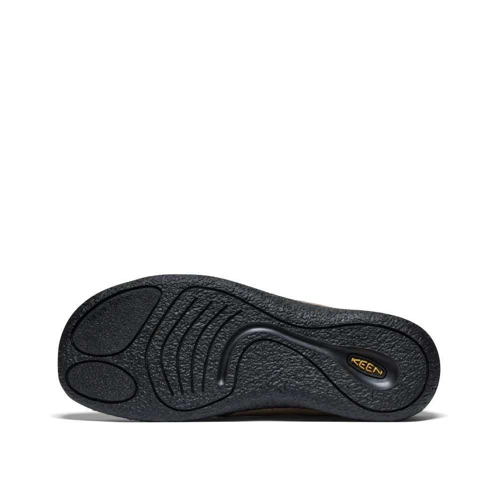 Bottom view of Keen Howser 3 Leather Slide for men.