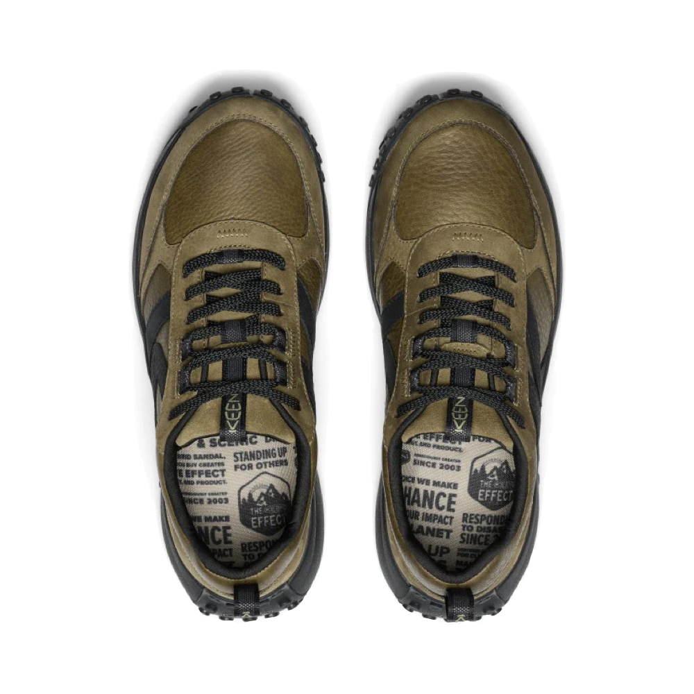 Top-down view of Keen KS86 Leather Sneaker for men.