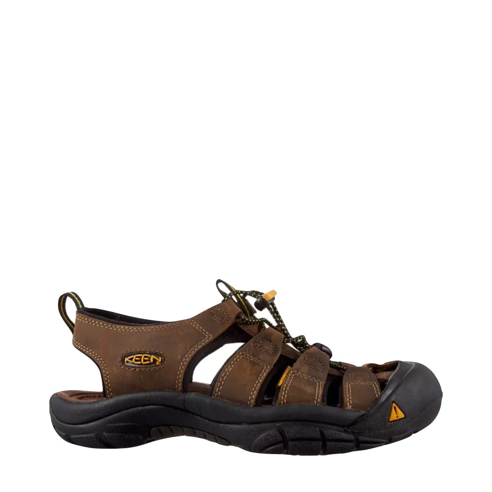 Side (right) view of Keen Newport Leather Sandal for men.