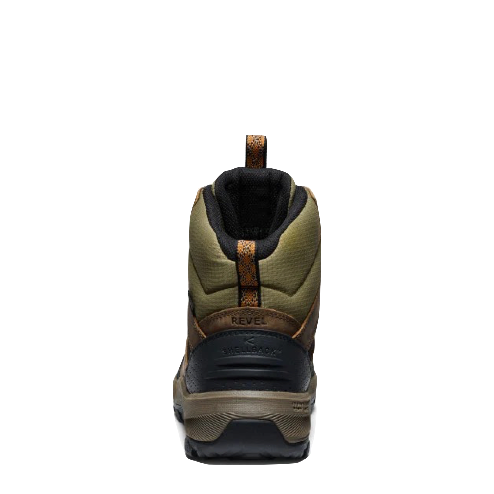 Back view of Keen Revel IV Mid Waterproof Boot for men.