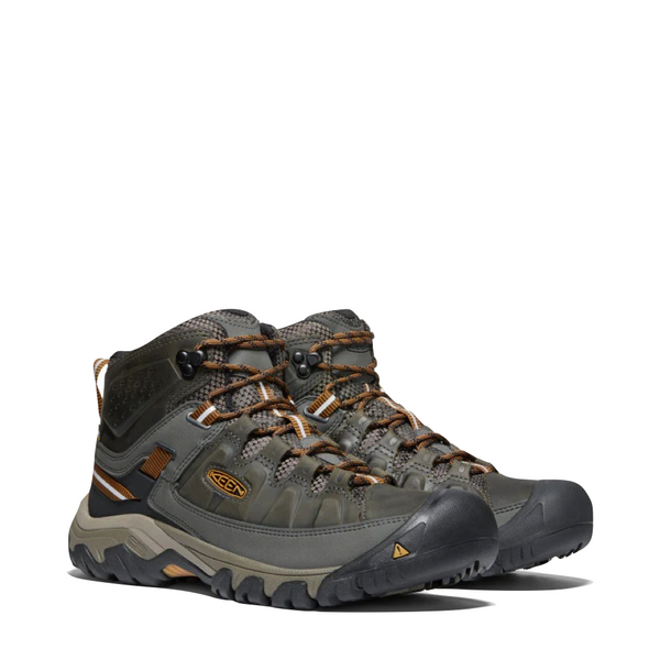 KEEN Men's Targhee III Mid Waterproof Boot in Black Olive