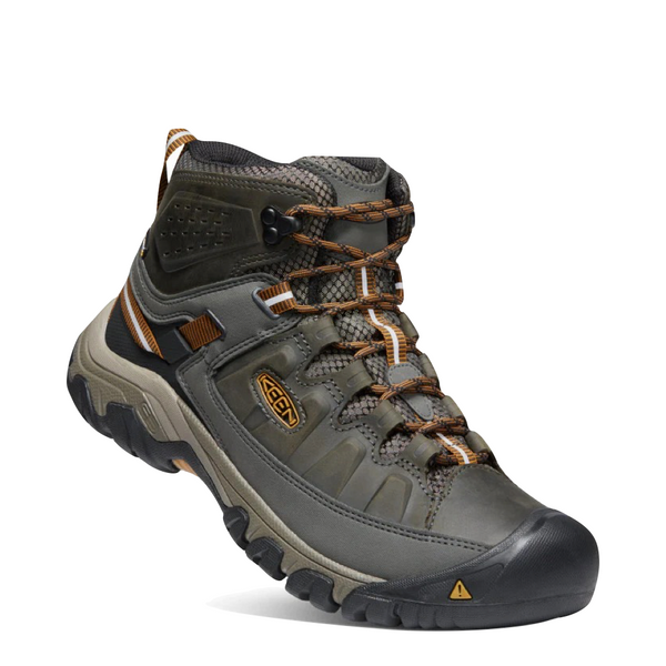 KEEN Men's Targhee III Mid Waterproof Boot in Black Olive