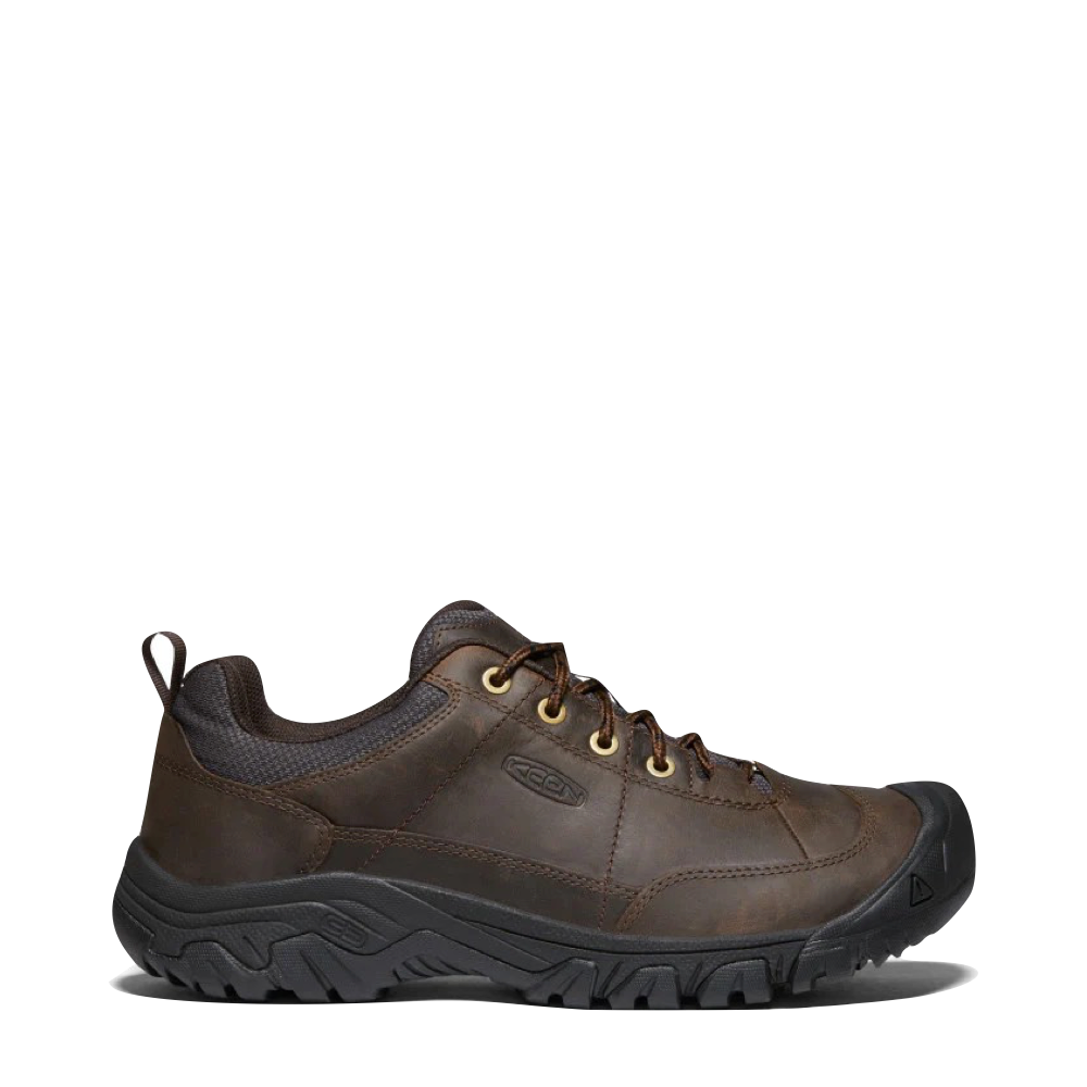 KEEN Men's Targhee III Oxford in Dark Earth/Mulch Brown