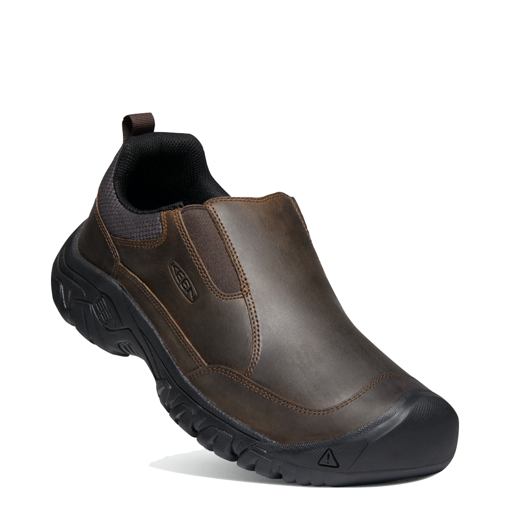 KEEN Men's Targhee III Wide Slip-On (Dark Earth/Mulch)