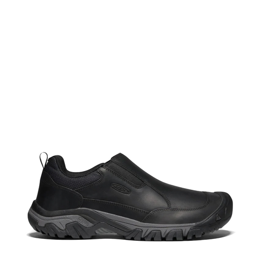 Side (right) view of Keen Targhee 3 Slip On for men.