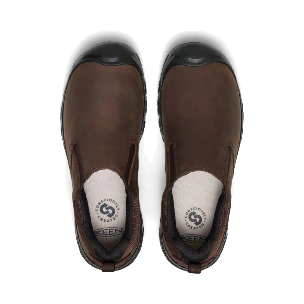 Top-down view of Keen Targhee IV Slip-On for men.