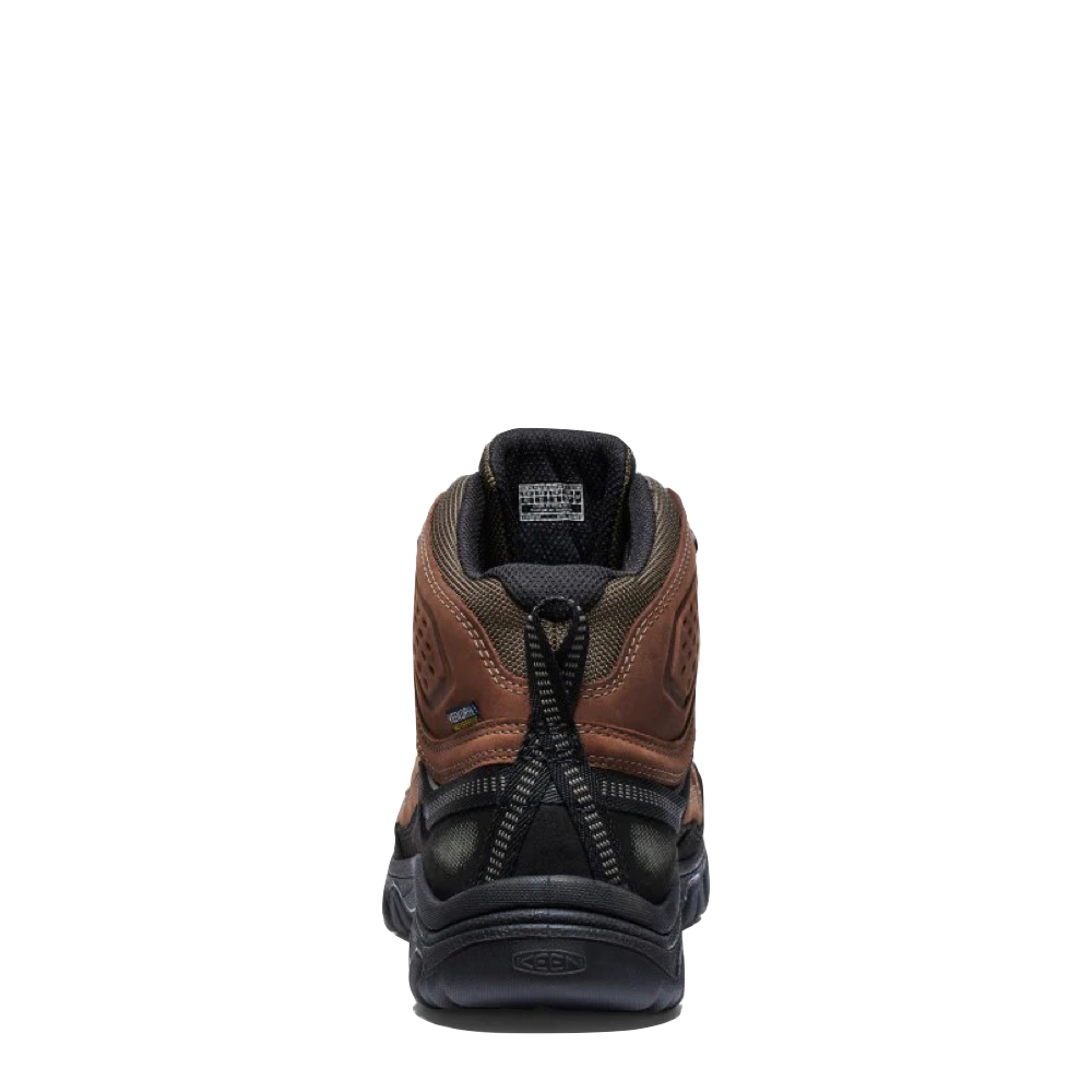 Back view of Keen Targhee IV Waterproof Hiking Boot for men.
