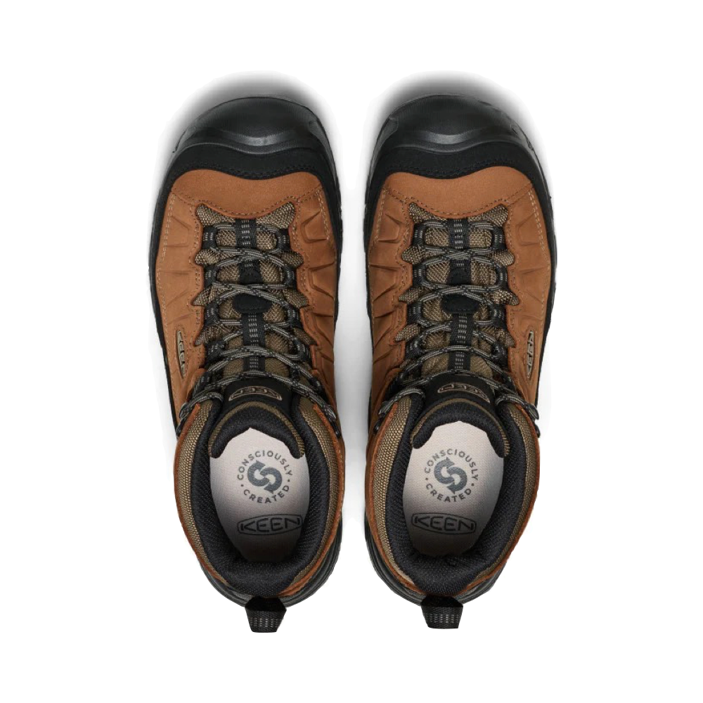 Top-down view of Keen Targhee IV Waterproof Hiking Boot for men.