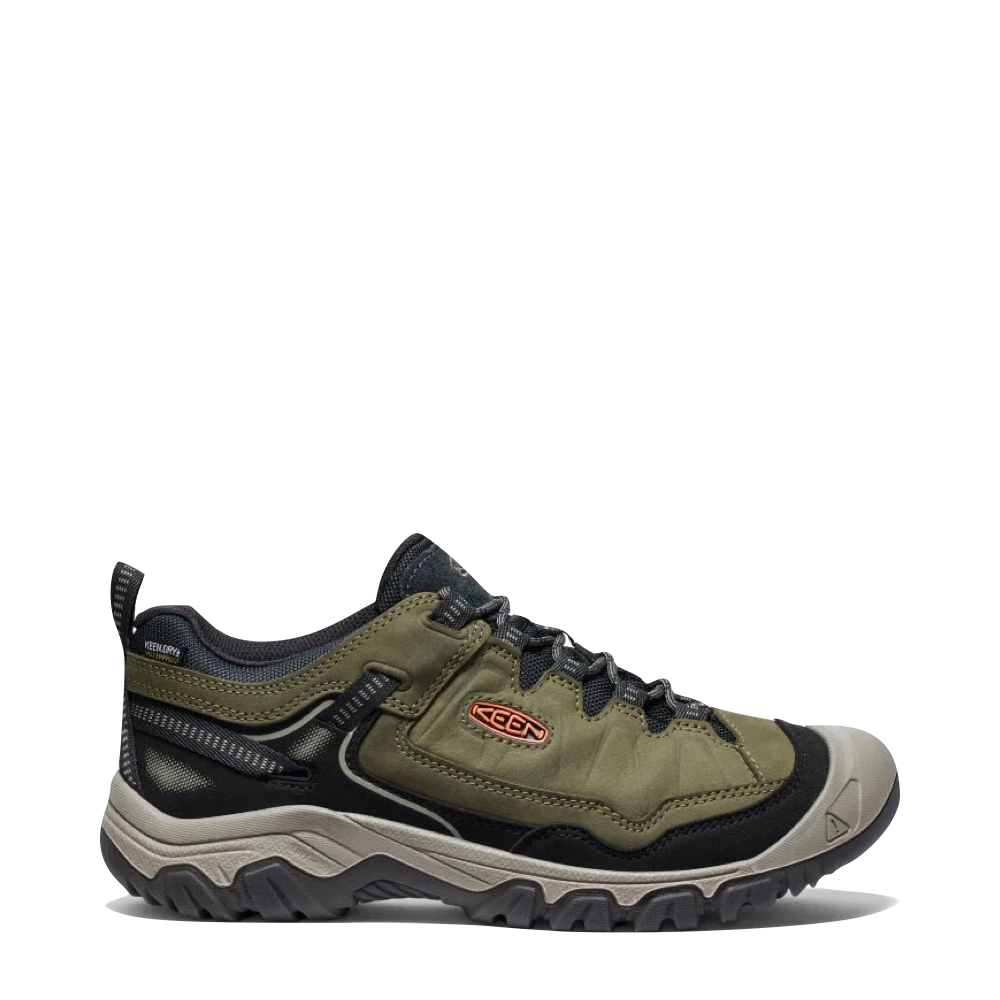Side (right) view of Keen Targhee IV Waterproof Hiking Shoe for men.