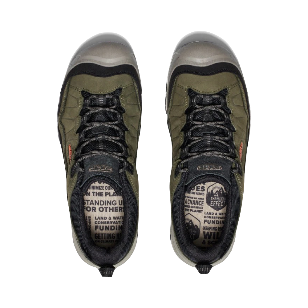 Top-down view of Keen Targhee IV Waterproof Hiking Shoe for men.