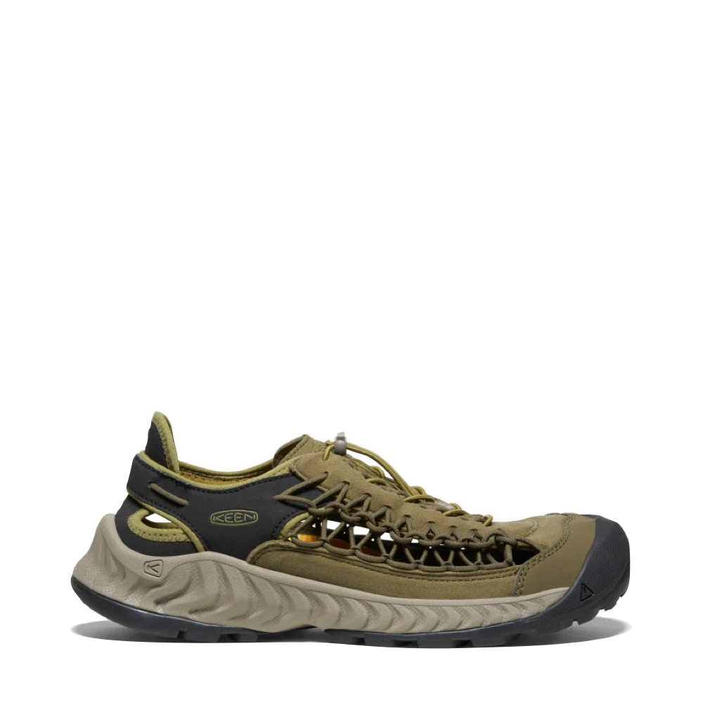 KEEN Men's UNEEK NXIS Sandal (Dark Olive)